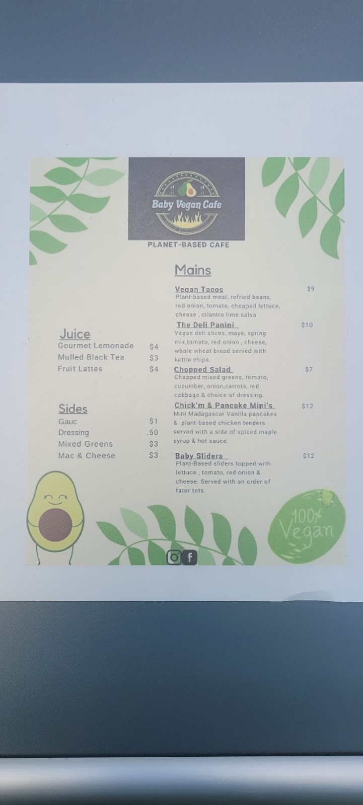 Baby Vegan Cafe | restaurant | 7357 Brookcrest Dr, Cincinnati, OH 45237, USA | 5134289193 OR +1 513-428-9193