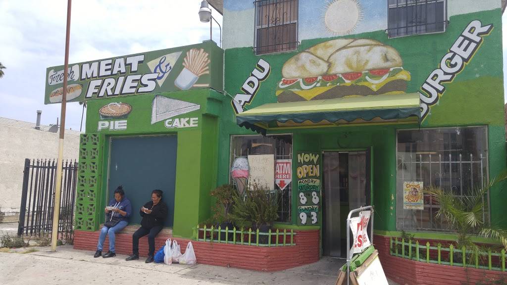 Adu Burger | restaurant | 8020 S Vermont Ave, Los Angeles, CA 90044, USA | 3237512220 OR +1 323-751-2220
