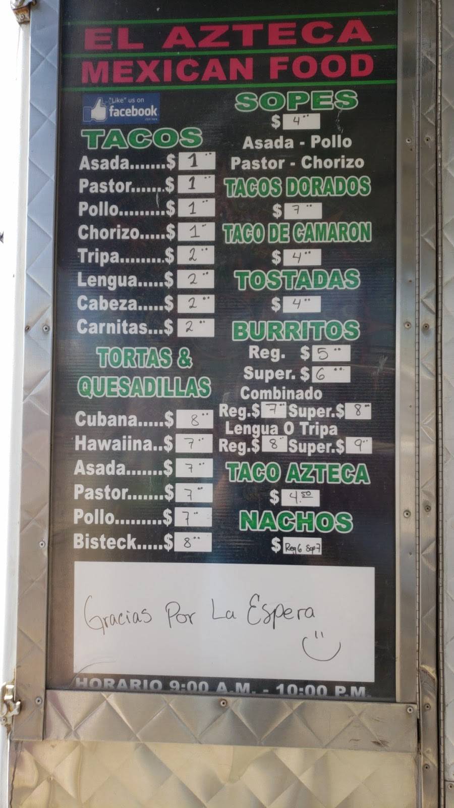 El Azteca Taco Truck | restaurant | 22043 CA-33, Crows Landing, CA 95313, USA | 2092521612 OR +1 209-252-1612