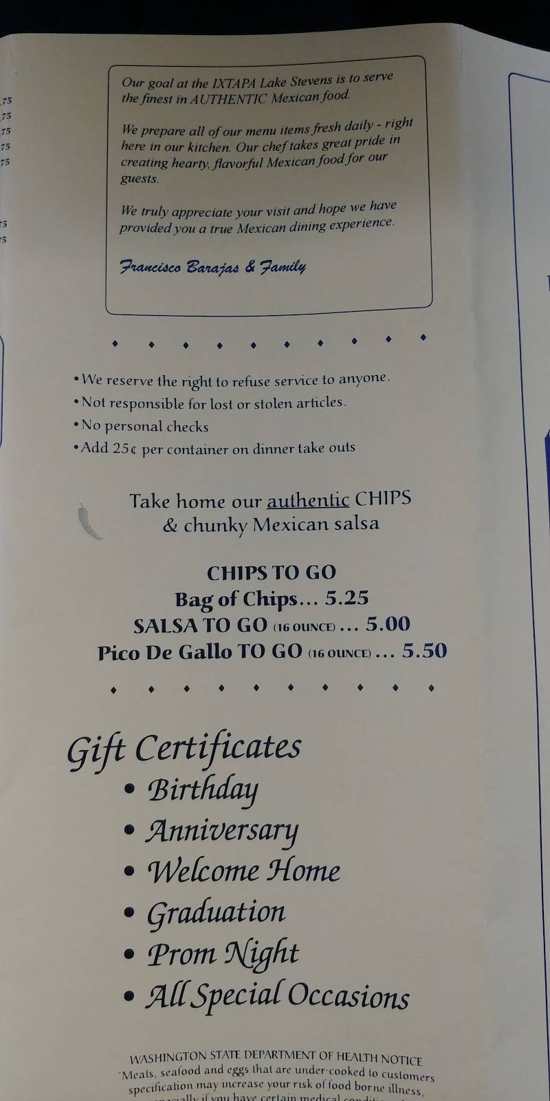 Ixtapa Lake Stevens | restaurant | 303 91st Ave NE #201, Lake Stevens, WA 98258, USA | 4253355144 OR +1 425-335-5144