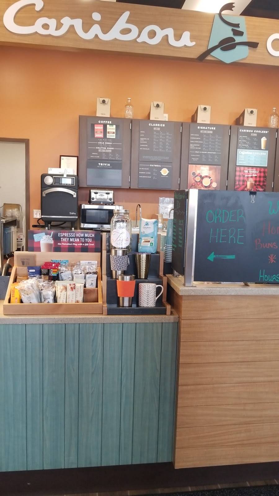 Caribou Coffee | cafe | 2440 Raphine Rd, Raphine, VA 24472, USA | 5403772111 OR +1 540-377-2111