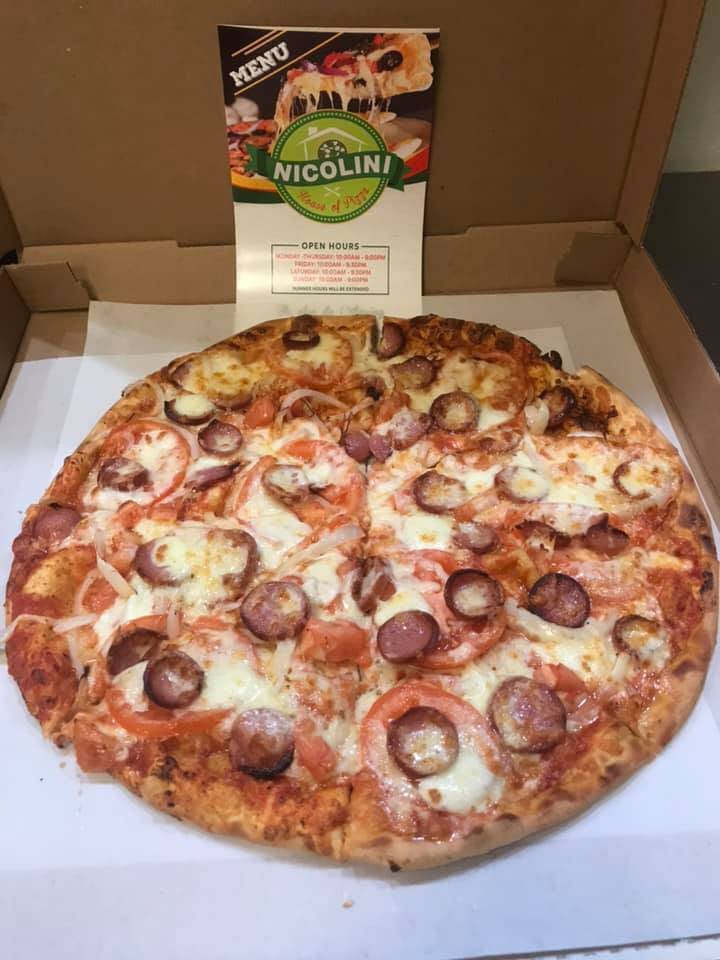 Nicolini House of Pizza | restaurant | 21 W E Main St, Georgetown, MA 01833, USA | 9787695302 OR +1 978-769-5302