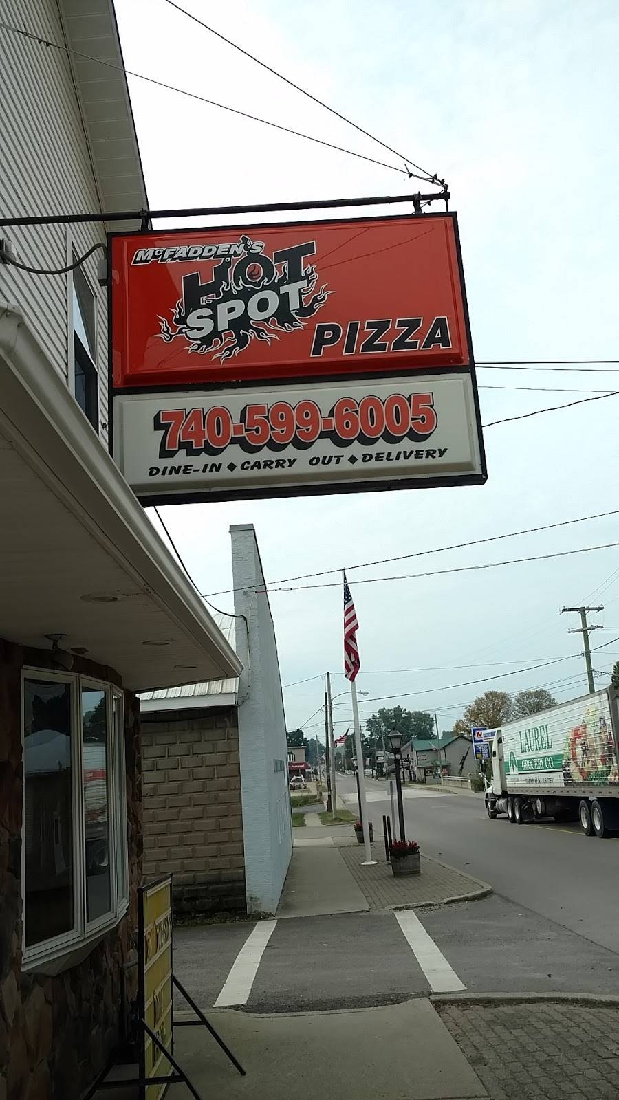 Mc Faddens Hot Spot Pizza | restaurant | 510 S Market St, Danville, OH 43014, USA | 7405996005 OR +1 740-599-6005