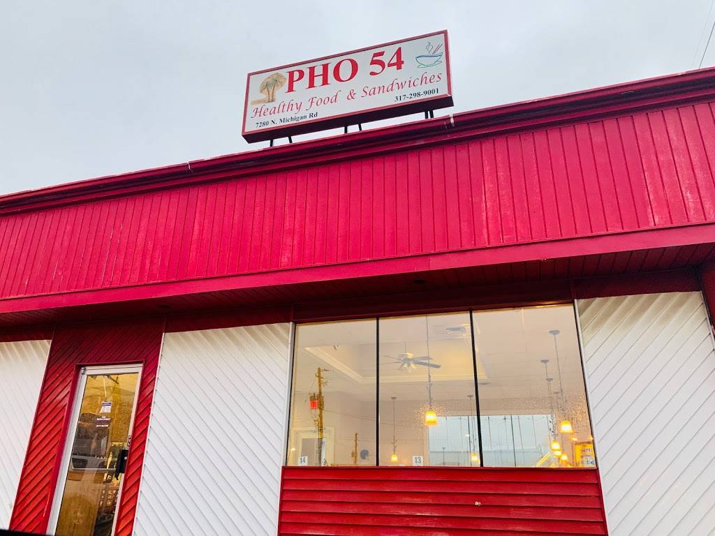 Pho 54 | restaurant | 7280 Michigan Rd, Indianapolis, IN 46268, USA | 3172989001 OR +1 317-298-9001