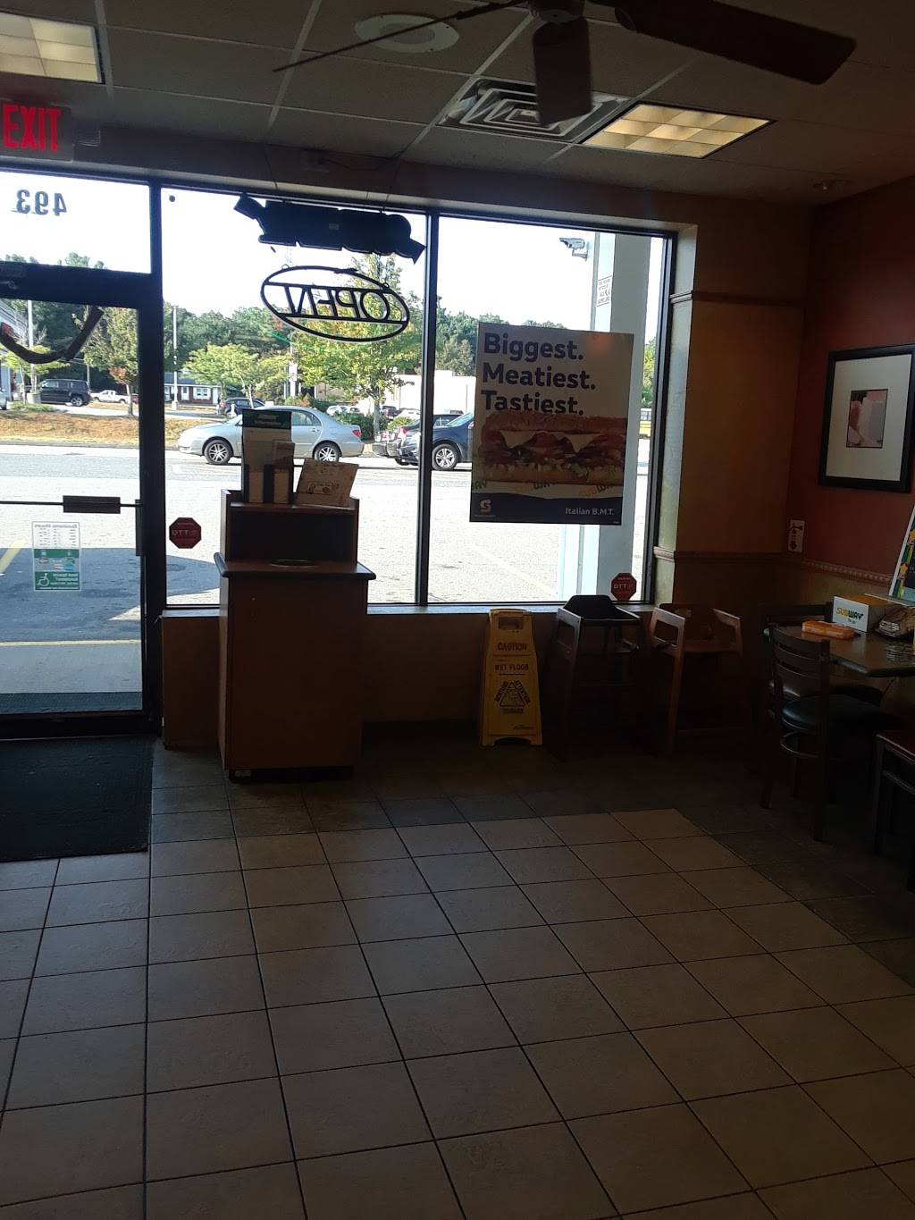 Subway | restaurant | 493 Electric Ave, Fitchburg, MA 01420, USA | 9783457788 OR +1 978-345-7788