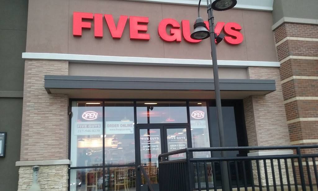 Five Guys | meal takeaway | 2501 Wabash Ave, Springfield, IL 62704, USA | 2175468230 OR +1 217-546-8230