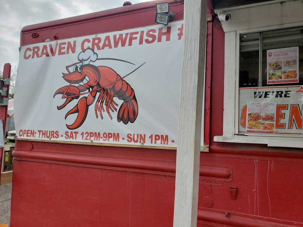 Craven Crawfish | restaurant | 7957 C E King Pkwy, Houston, TX 77044, USA | 8324867955 OR +1 832-486-7955