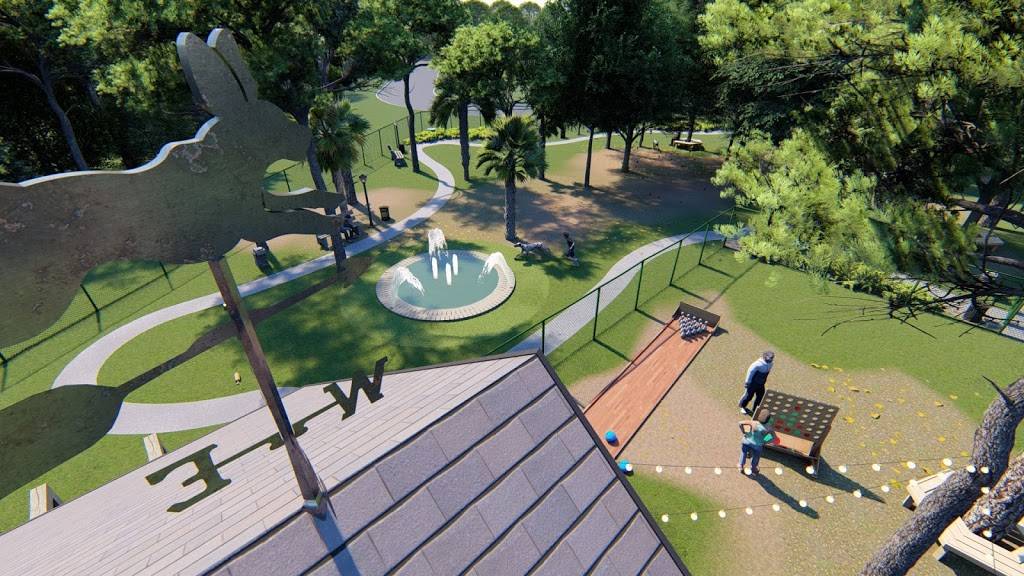 BrewHound Dog Park +  Bar | cafe | 1848 Kings Cir S, Neptune Beach, FL 32266, USA | 9043727266 OR +1 904-372-7266