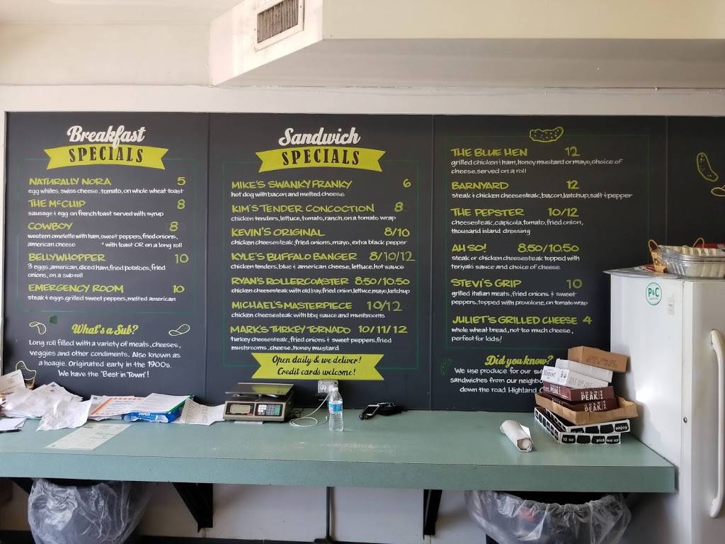 Pickles & Chips | restaurant | 1707 Foulk Rd, Wilmington, DE 19803, USA | 3024785720 OR +1 302-478-5720