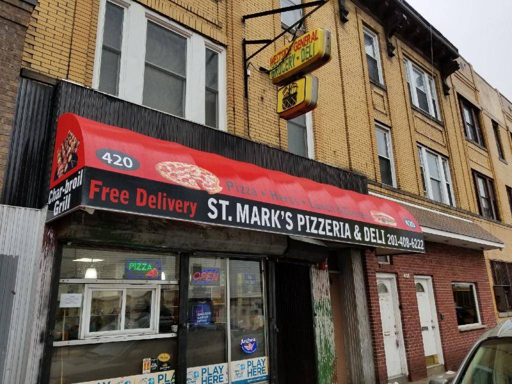 St. Mark’s Pizzeria & Deli. | restaurant | 420 West Side Ave, Jersey City, NJ 07304, USA | 2014086222 OR +1 201-408-6222
