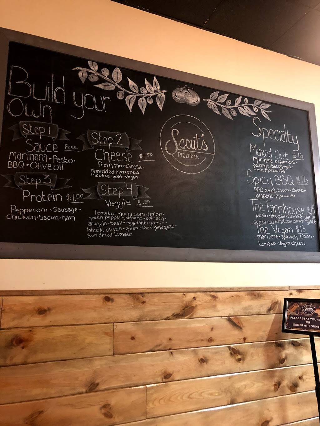 Scouts pizzeria | restaurant | 677 Wabash Ave, Terre Haute, IN 47807, USA | 8122408715 OR +1 812-240-8715