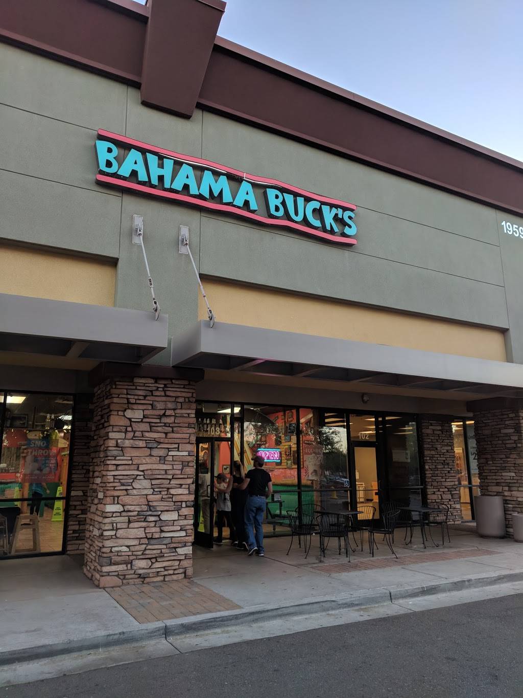 Bahama Bucks | restaurant | 1959 S Signal Butte Rd #103, Mesa, AZ 85207, USA | 4803541509 OR +1 480-354-1509