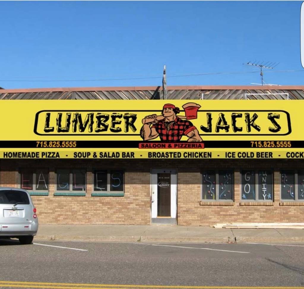 Lumber Jacks Saloon and Pizzeria | restaurant | 88 Main St W, Milltown, WI 54858, USA | 7158255555 OR +1 715-825-5555