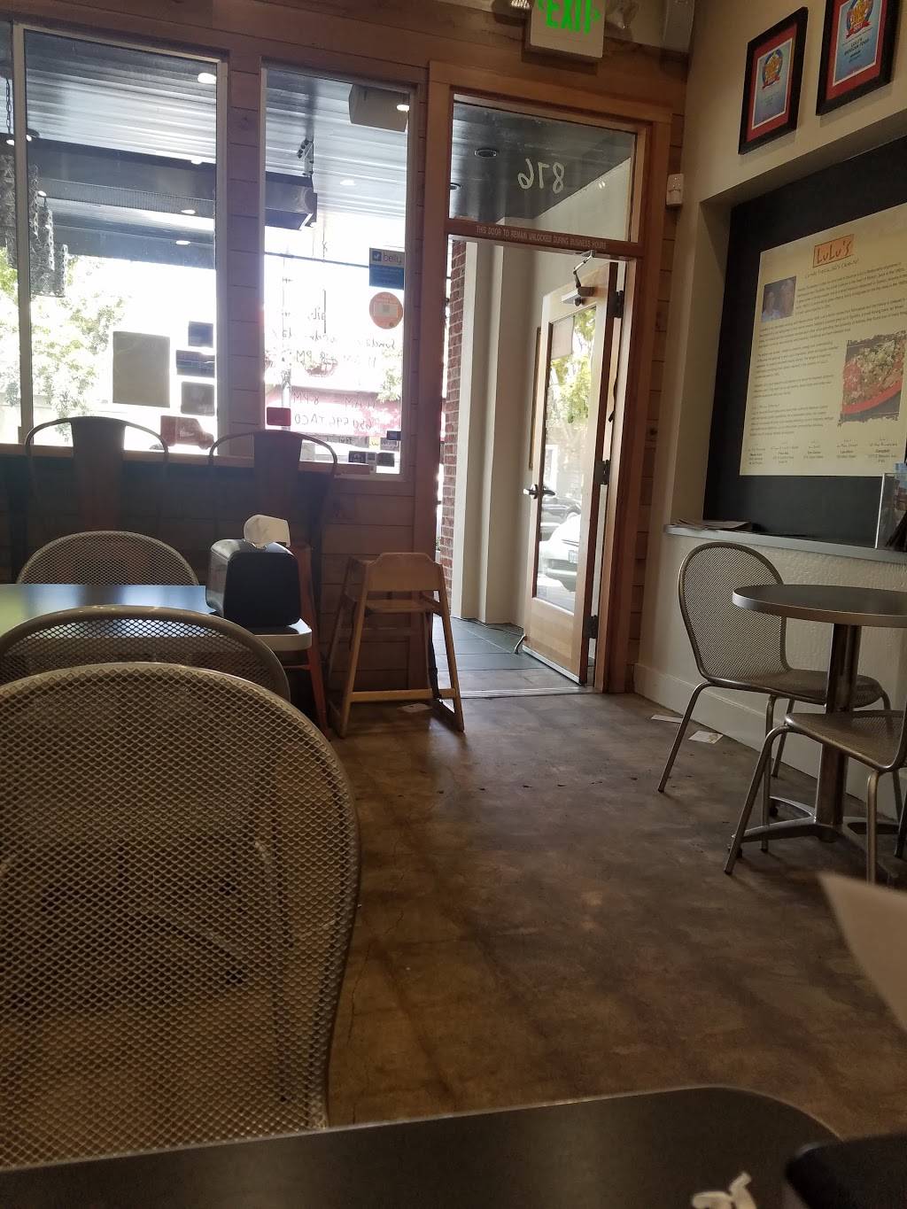 LuLus on Laurel Street | meal takeaway | 876 Laurel St, San Carlos, CA 94070, USA | 6505968226 OR +1 650-596-8226