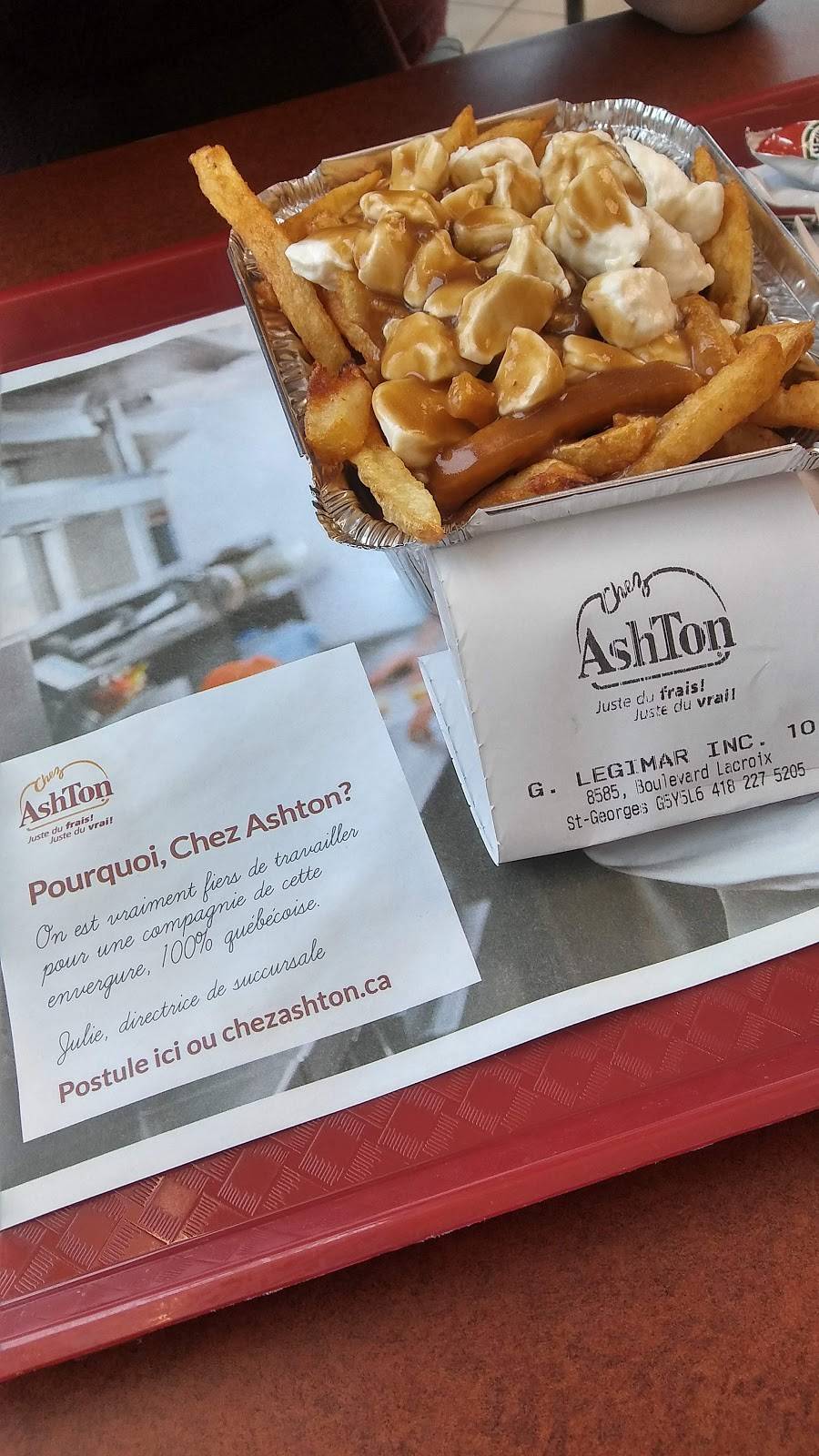 Chez Ashton | restaurant | 8585 Boulevard Lacroix, Saint-Georges, QC G5Y 5L6, Canada | 4182275205 OR +1 418-227-5205