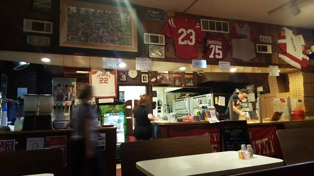 Cafe Pizzaria | restaurant | 4036, 405, E Kirkwood Ave, Bloomington, IN 47408, USA | 8123322111 OR +1 812-332-2111