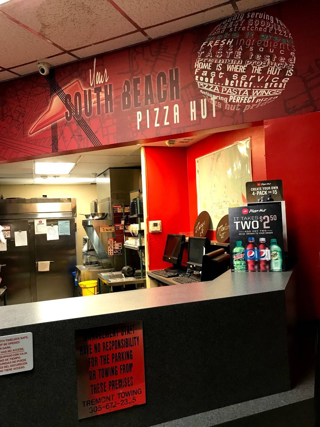 Pizza Hut | meal takeaway | 1604 Alton Rd, Miami Beach, FL 33139, USA | 3056721900 OR +1 305-672-1900