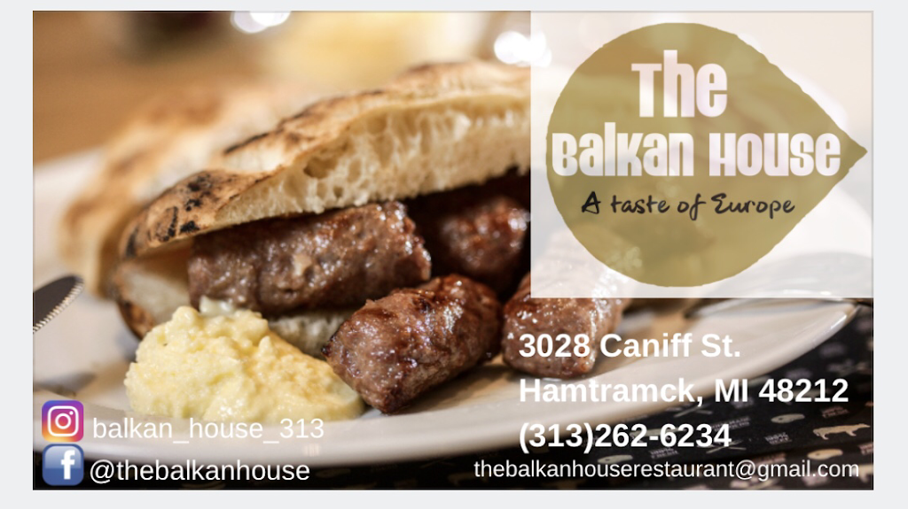 Balkan House | restaurant | 3028 Caniff St, Hamtramck, MI 48212, USA | 3132626234 OR +1 313-262-6234