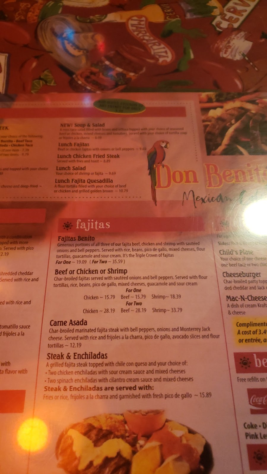 Don Benitos | restaurant | 3701 Troup Hwy, Tyler, TX 75703, USA | 9035092800 OR +1 903-509-2800