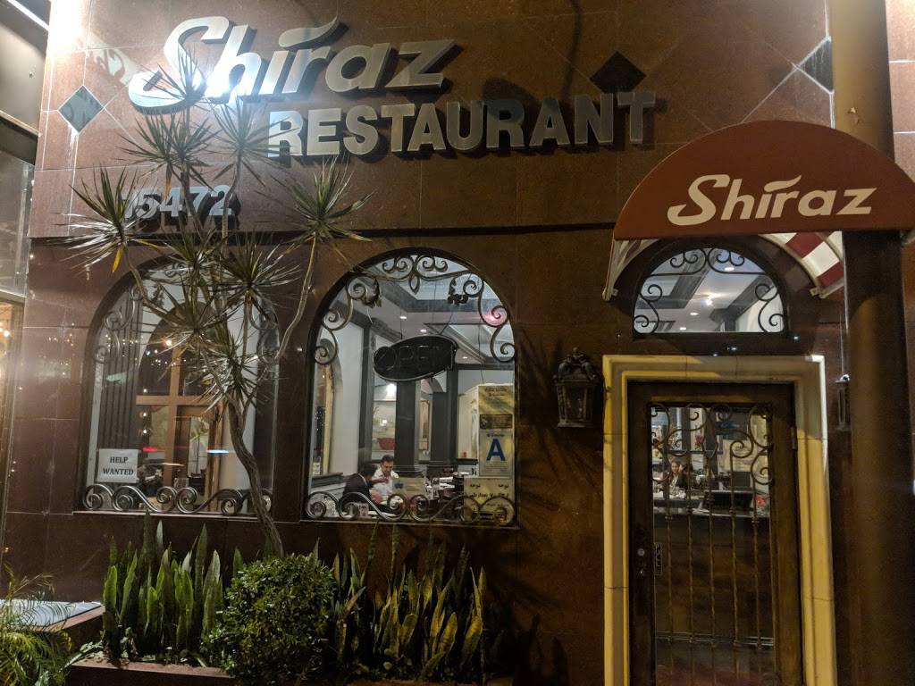 Shiraz Restaurant | restaurant | 15472 Ventura Blvd, Sherman Oaks, CA 91403, USA | 8187897788 OR +1 818-789-7788