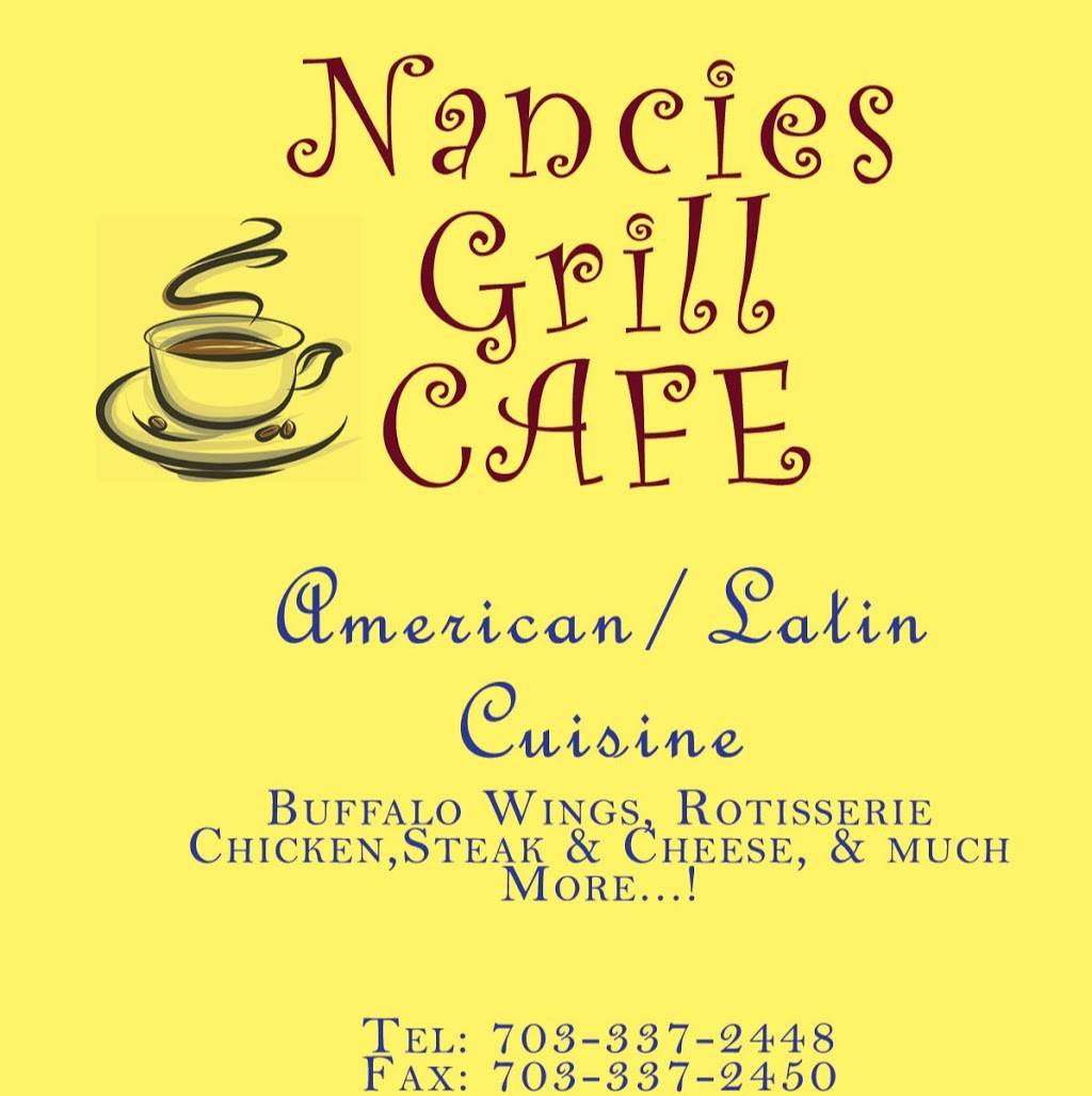 Nancies grill cafe | restaurant | 8000 Haute Ct A, Springfield, VA 22150, USA | 7033372448 OR +1 703-337-2448