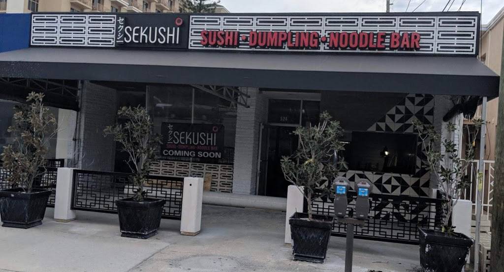Sekushi on the Beach | restaurant | 524 Mandalay Ave, Clearwater, FL 33767, USA | 7274742453 OR +1 727-474-2453