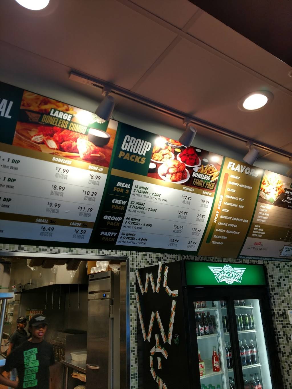 Wingstop | restaurant | 1219 Bruce B Downs Blvd, Wesley Chapel, FL 33544, USA | 8135360222 OR +1 813-536-0222