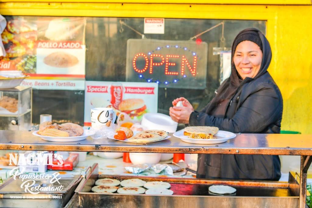 Naomis Pupusería and Restaurant | restaurant | 1682 E Vernon Ave, Los Angeles, CA 90011, USA | 3233257443 OR +1 323-325-7443
