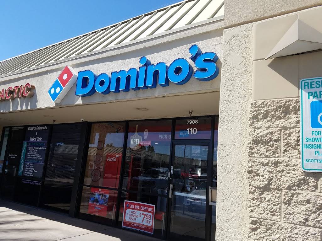 Dominos Pizza | meal delivery | 7908 E Chaparral Rd, Scottsdale, AZ 85250, USA | 4809473030 OR +1 480-947-3030