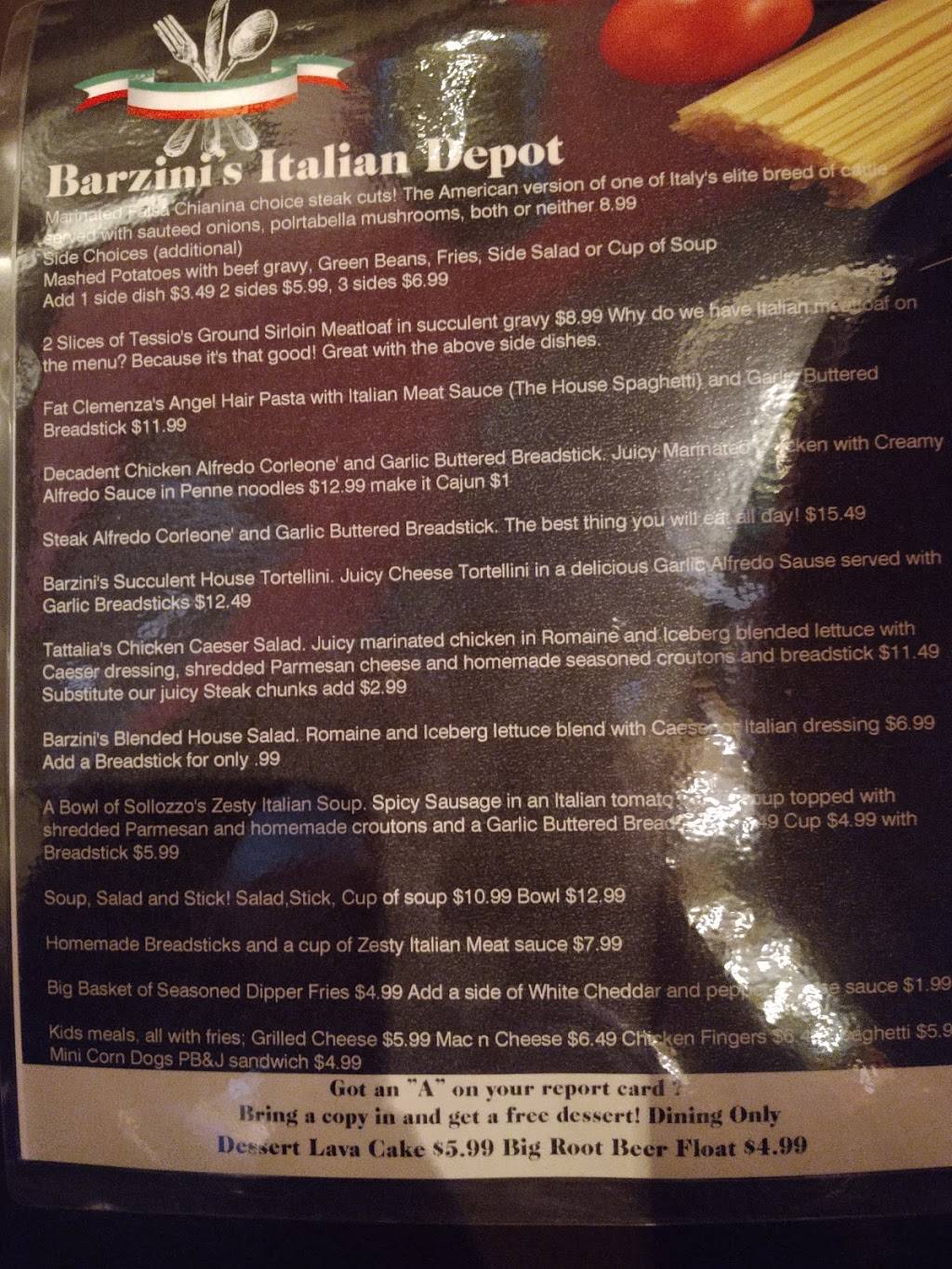 Barzinis | meal takeaway | 12035 Hanson Blvd NW, Coon Rapids, MN 55448, USA | 7637541531 OR +1 763-754-1531