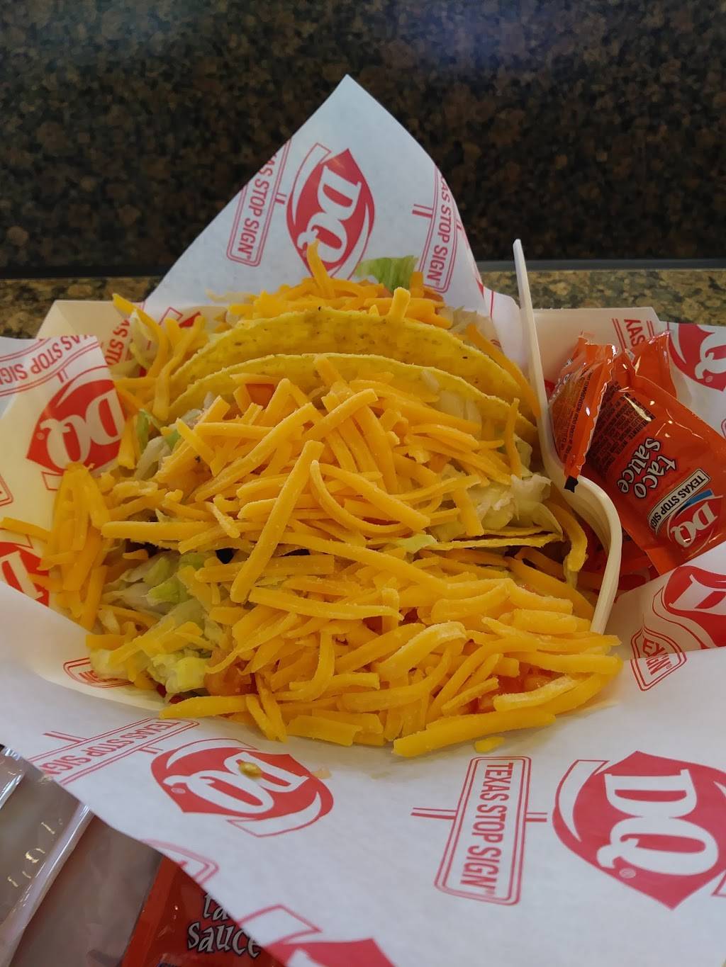 Dairy Queen | restaurant | 22601 Interstate 35 Frontage Rd, Kyle, TX 78640, USA | 5122689141 OR +1 512-268-9141