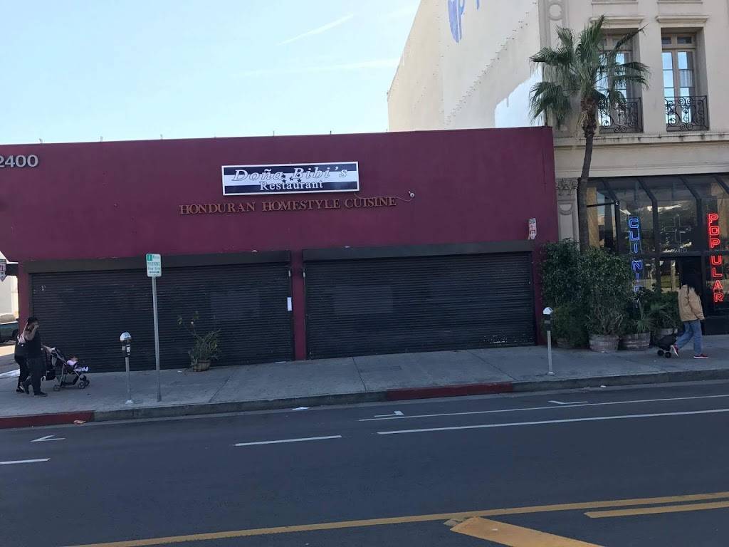 Doña Bibis Restaurant | restaurant | 2400 W 7th St #101, Los Angeles, CA 90057, USA | 2133838595 OR +1 213-383-8595