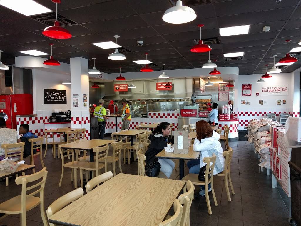 Five Guys | meal takeaway | 6310 Grand Ave, Gurnee, IL 60031, USA | 8478551220 OR +1 847-855-1220