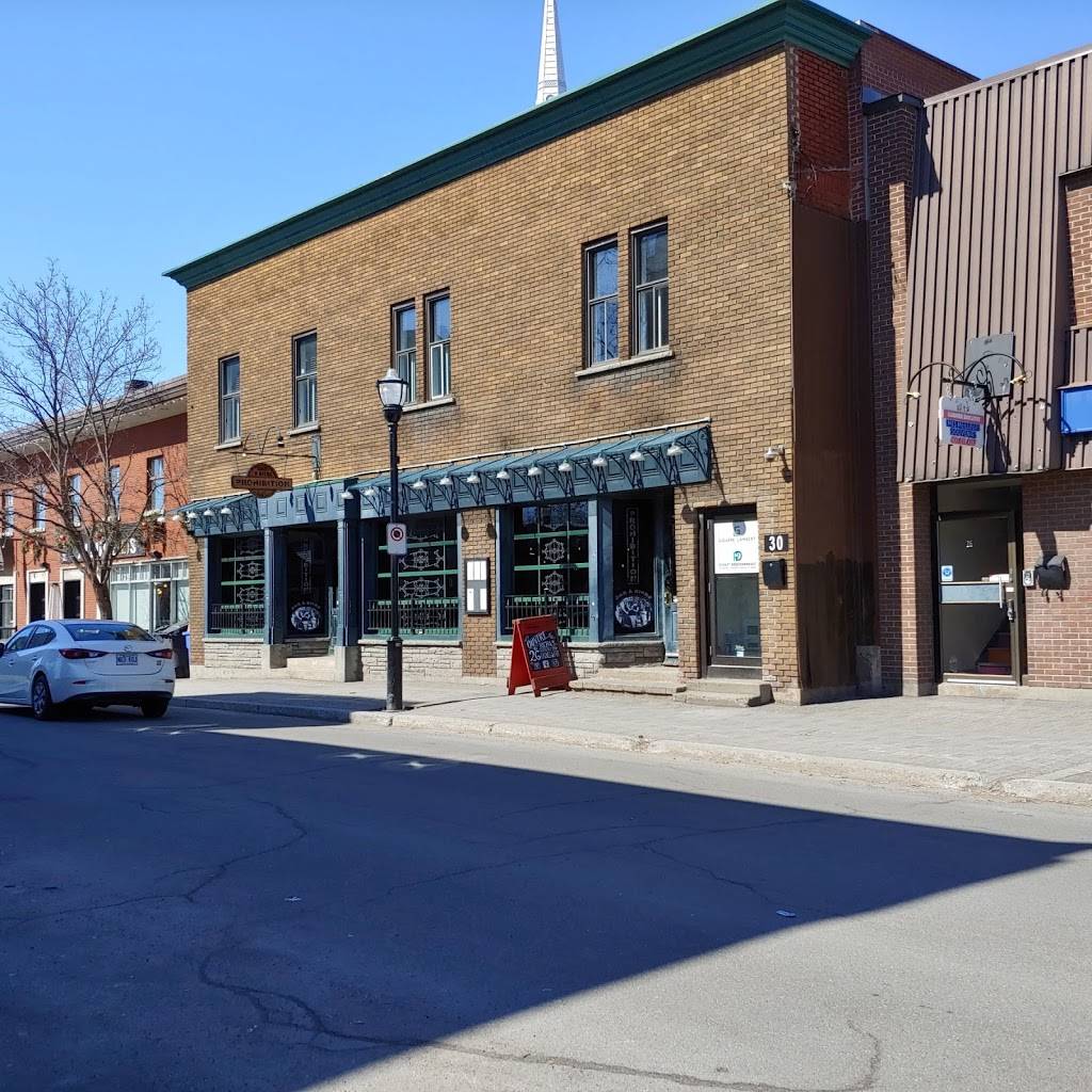Prohibition Bar à Bières | restaurant | 32 Rue Blainville O, Sainte-Thérèse, QC J7E 1W9, Canada | 4509519519 OR +1 450-951-9519