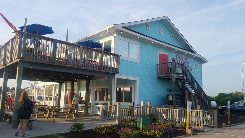 Dock House Seafood & More | restaurant | 103 S Shore Dr, Holden Beach, NC 28462, USA | 9108469920 OR +1 910-846-9920
