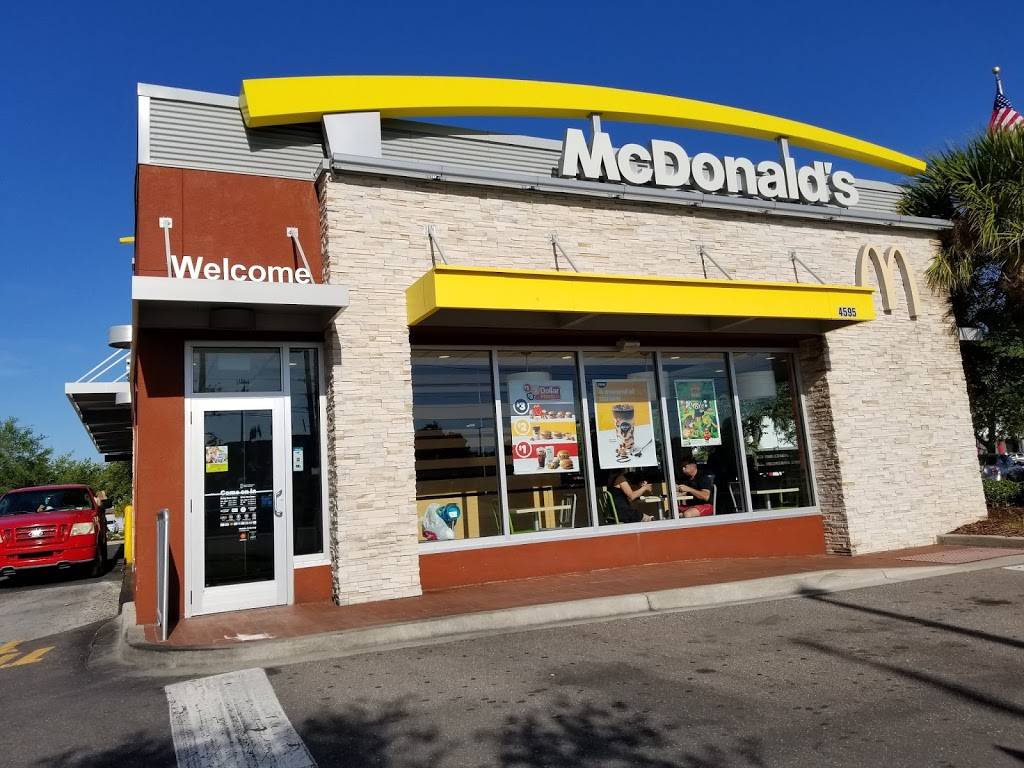 McDonalds | cafe | 4595 34th St S, St. Petersburg, FL 33711, USA | 7278662370 OR +1 727-866-2370
