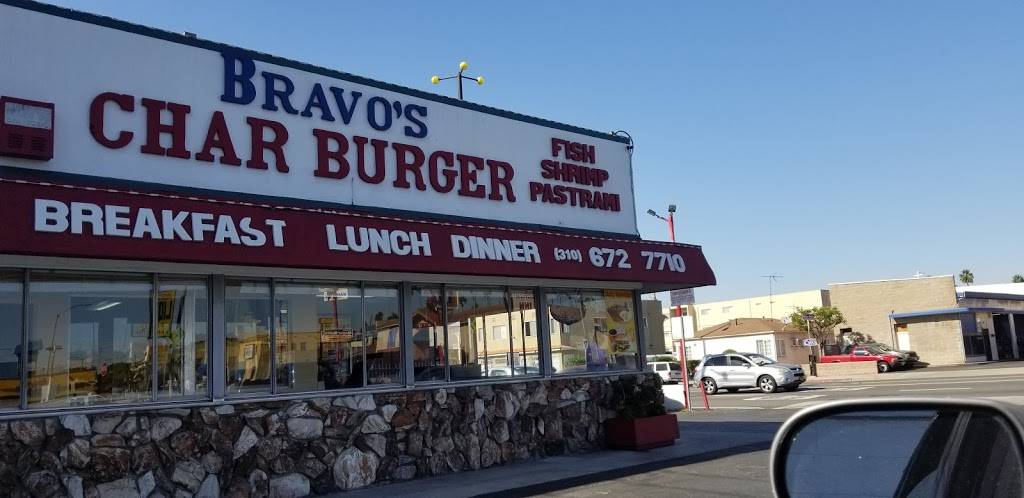 Bravo’s Char Burger | restaurant | 500 W Manchester Blvd, Inglewood, CA 90301, USA | 3106727710 OR +1 310-672-7710