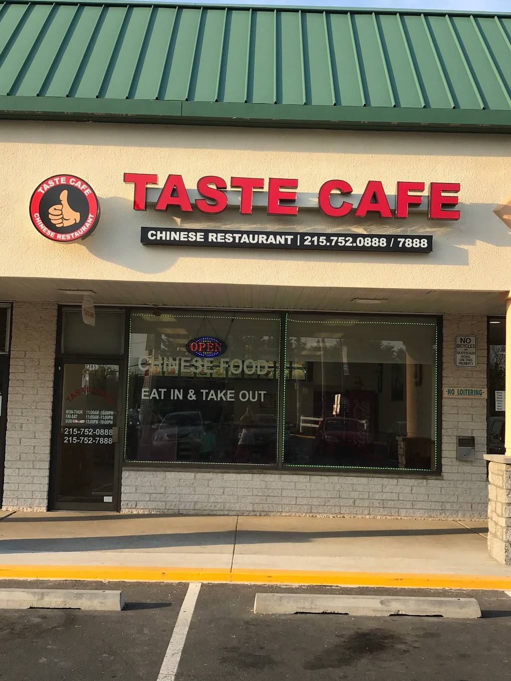 Taste Cafe | restaurant | 2365 Bristol Rd, Bensalem, PA 19020, USA | 2157520888 OR +1 215-752-0888