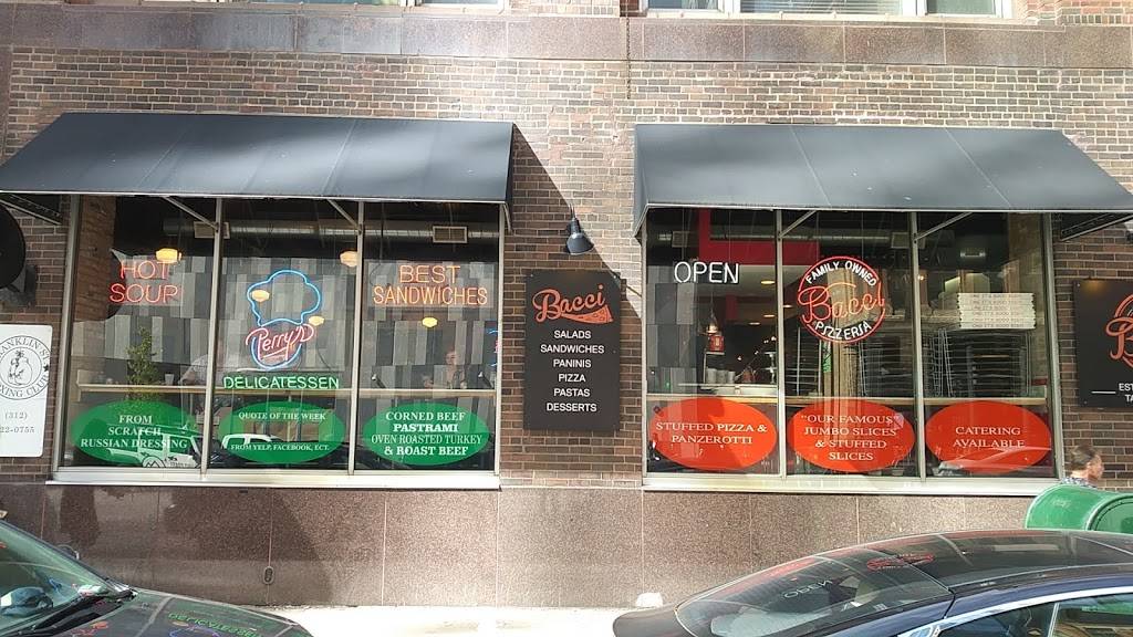 Bacci Pizzeria | meal delivery | 162 N Franklin St, Chicago, IL 60606, USA | 3125781700 OR +1 312-578-1700