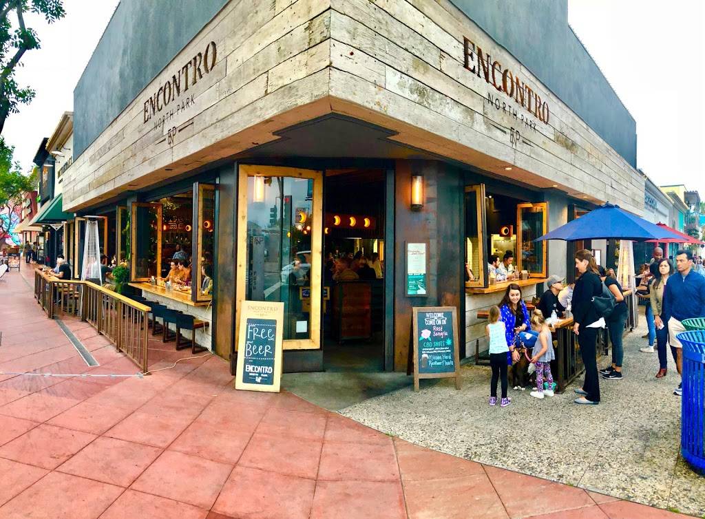 Encontro North Park | restaurant | 3001, 3001 University Ave, San Diego, CA 92104, USA | 6192911220 OR +1 619-291-1220