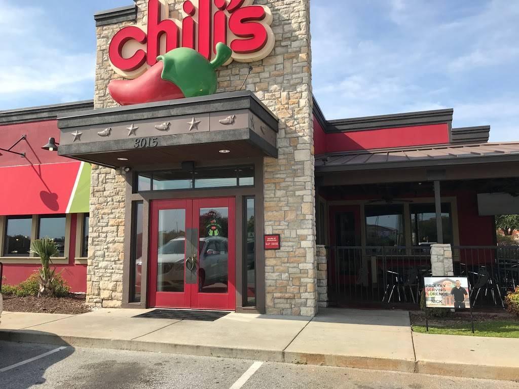 Chilis Grill & Bar | meal takeaway | 3015 W Radio Dr, Florence, SC 29501, USA | 8434136059 OR +1 843-413-6059