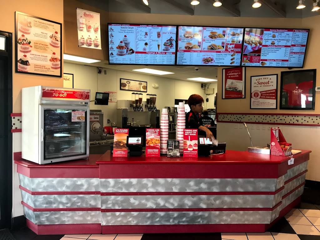 Freddys Frozen Custard & Steakburgers | restaurant | 8843 Potranco Rd, San Antonio, TX 78251, USA | 2105202436 OR +1 210-520-2436