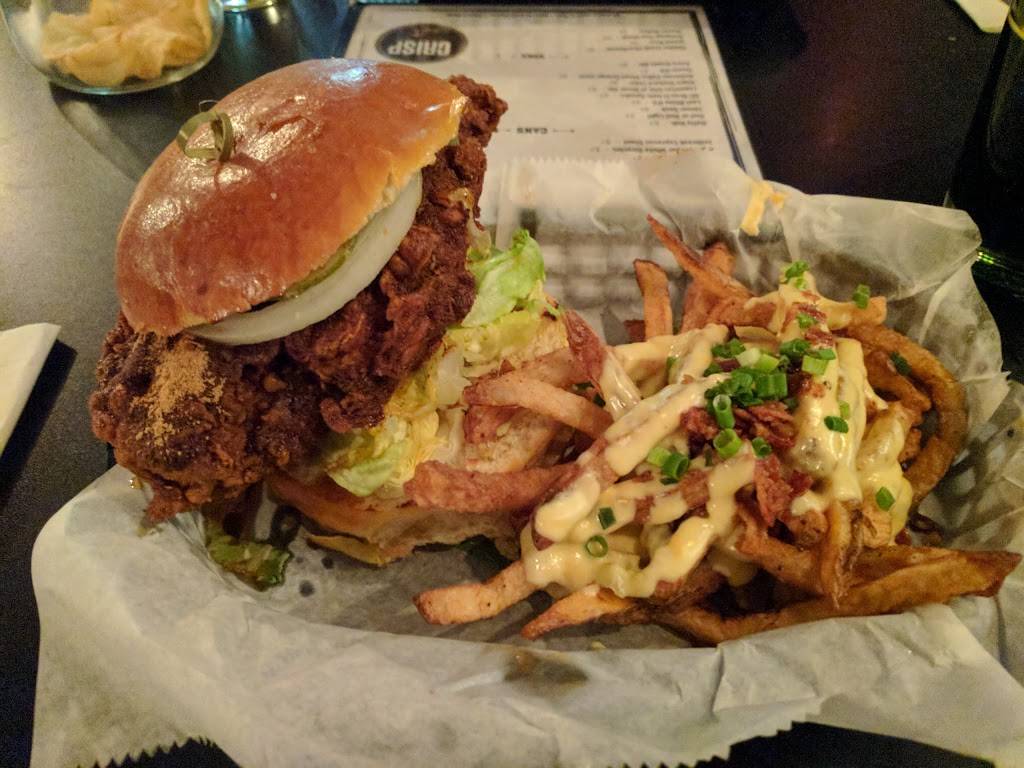 Crisp Kitchen + Bar | restaurant | 1837 1st St NW, Washington, DC 20001, USA | 2028539115 OR +1 202-853-9115