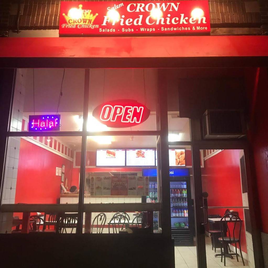 Salem crown fried chicken and more | restaurant | 105 Lafayette St, Salem, MA 01970, USA | 9787455017 OR +1 978-745-5017