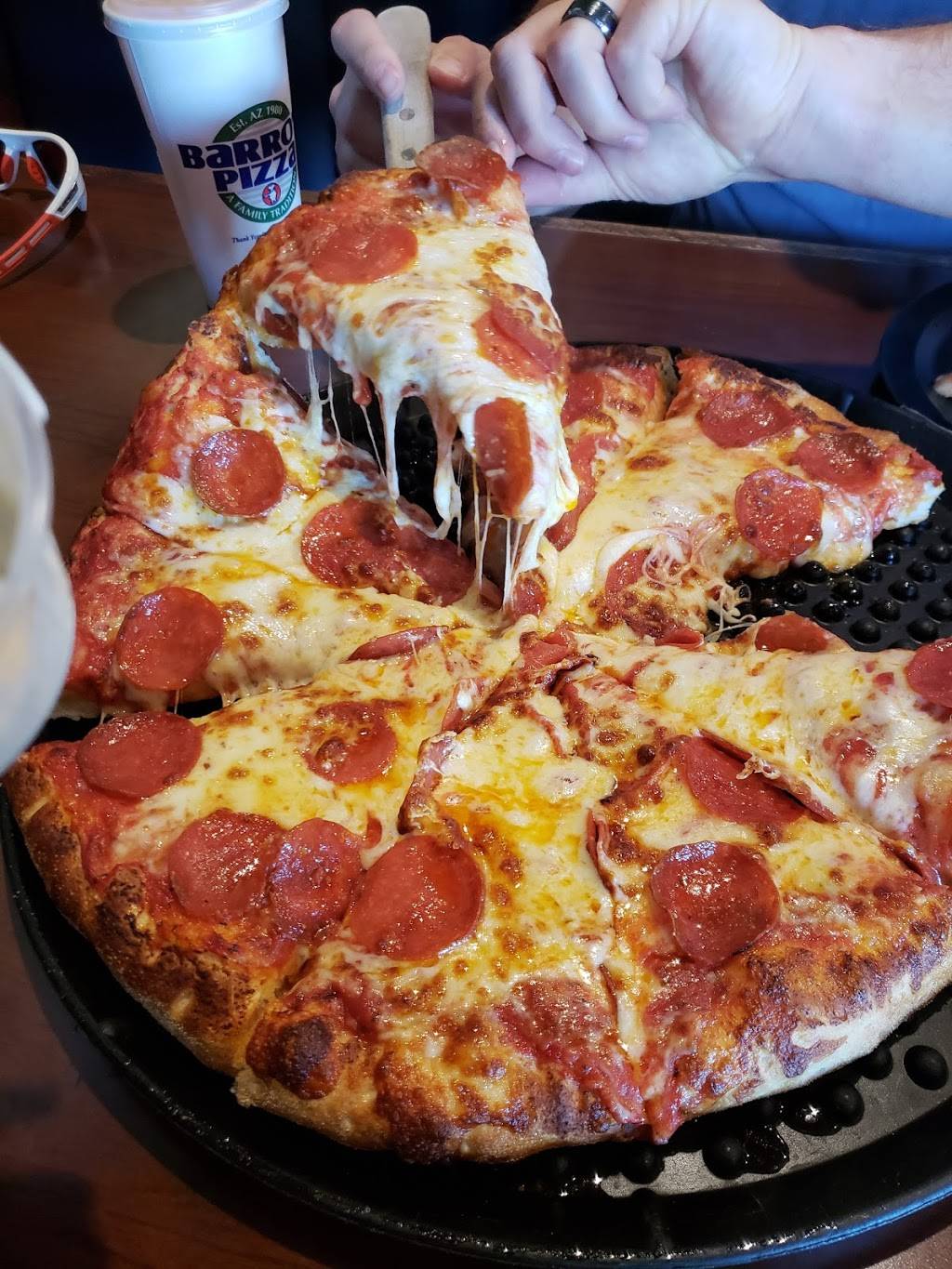 Barros Pizza | restaurant | 20415 E Rittenhouse Rd, Queen Creek, AZ 85142, USA | 4809876484 OR +1 480-987-6484