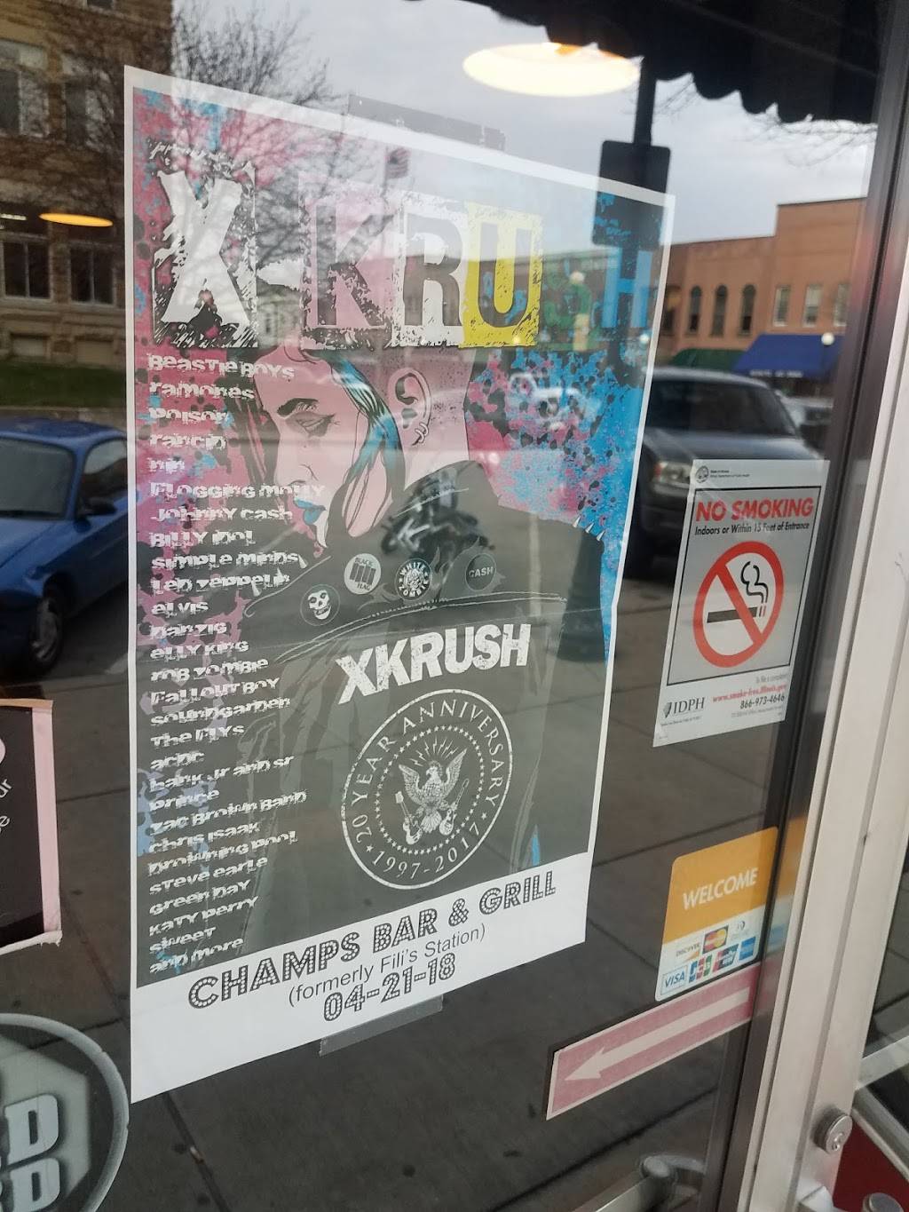 Champs Bar & Grill | restaurant | 611 Monroe Ave, Charleston, IL 61920, USA | 2175084022 OR +1 217-508-4022