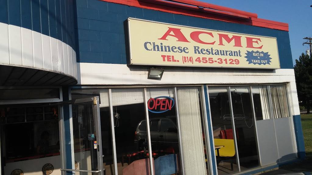 Acme Chinese Restaurant | restaurant | 2301 Broad St, Erie, PA 16503, USA | 8144553129 OR +1 814-455-3129