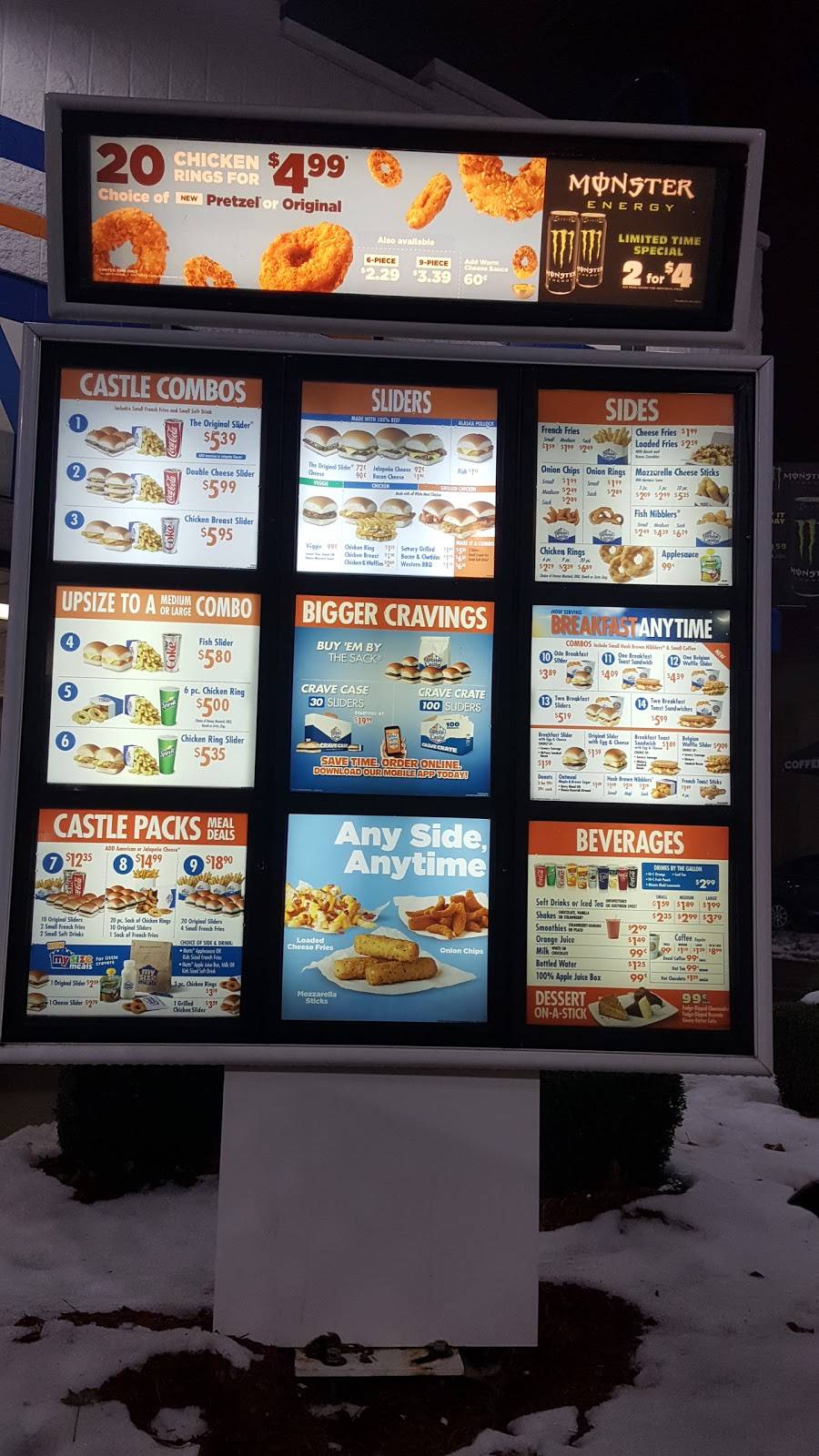 White Castle | restaurant | 12156 S Cicero Ave, Alsip, IL 60803, USA | 7083881435 OR +1 708-388-1435