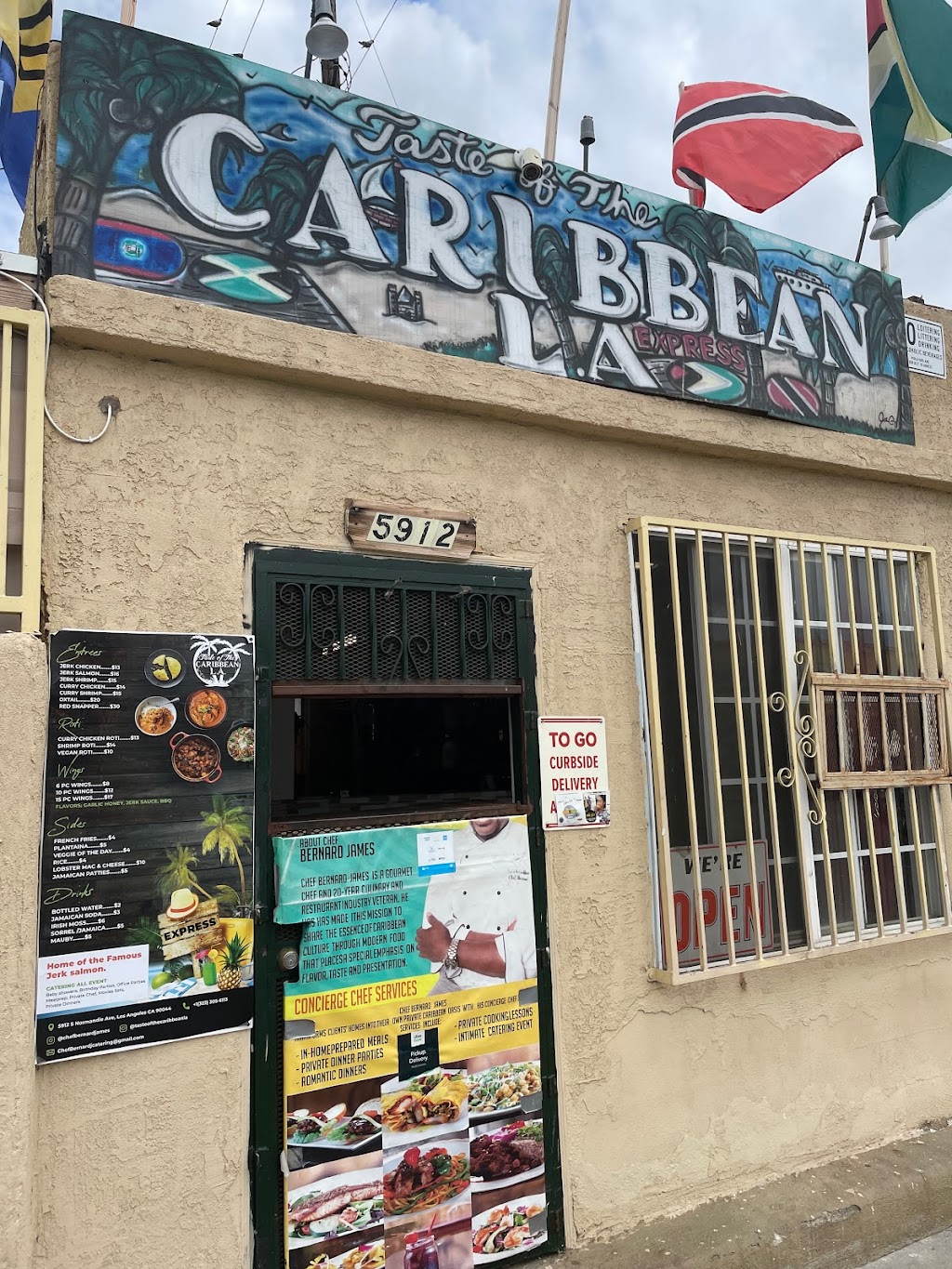 Taste Of The Caribbean | restaurant | 5912 Normandie Ave, Los Angeles, CA 90044, USA | 3233056113 OR +1 323-305-6113