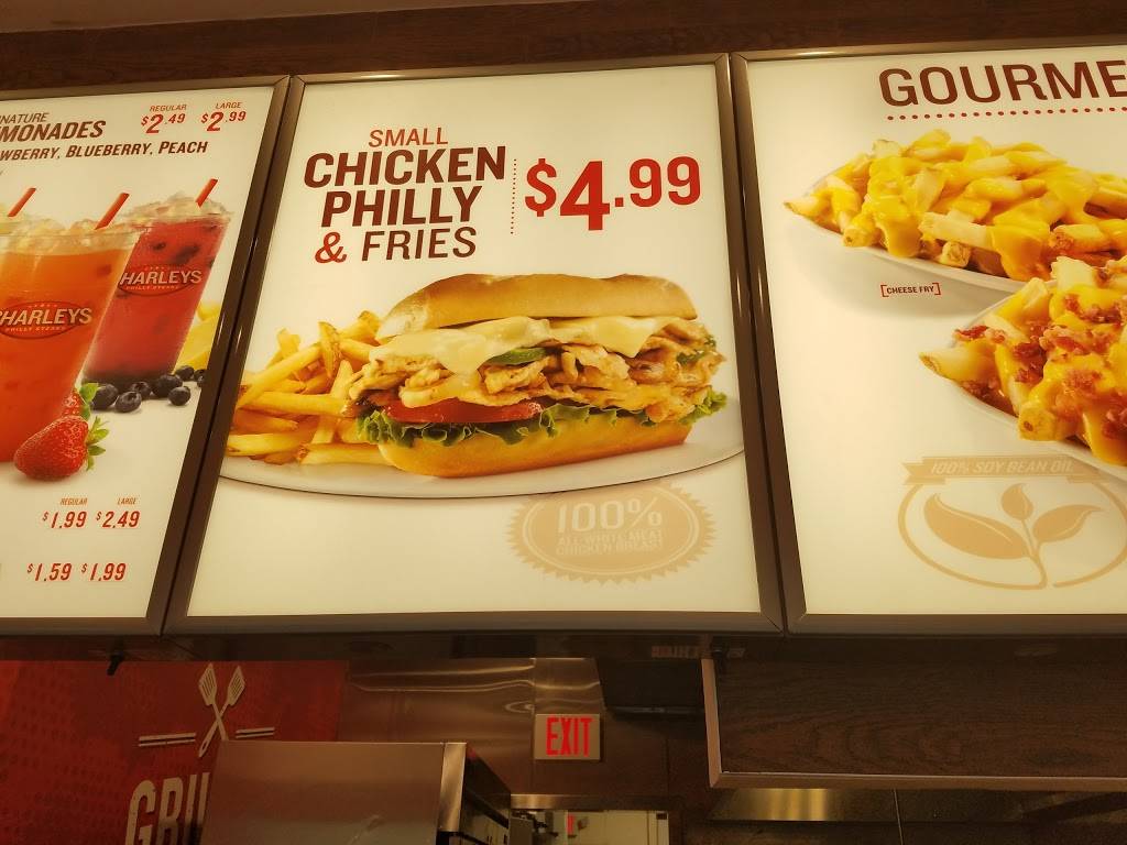 Charley Philly Steak | restaurant | 1 Sunrise Mall, Massapequa, NY 11758, USA | 5167998818 OR +1 516-799-8818